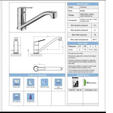 Load image into Gallery viewer, Francis Pegler Araya - Long Neck Mono Sink Mixer 922020
