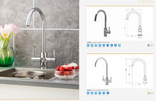 Load image into Gallery viewer, Francis Pegler Luxury Kitchen Mixer Tap One Handle - Elektro
