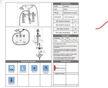 Load image into Gallery viewer, Mercia Traditional - Mounted Bath Shower Mixer with Shower Kit - Francis Pegler
